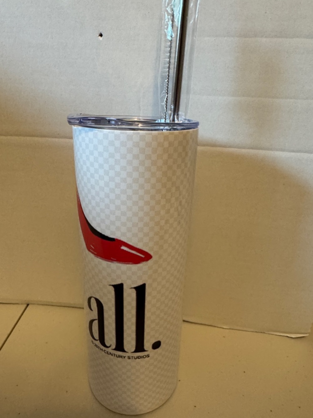 That’s All The Devil Wears Prada Red High Heel Skinny Tumbler - Picture 4 of 5